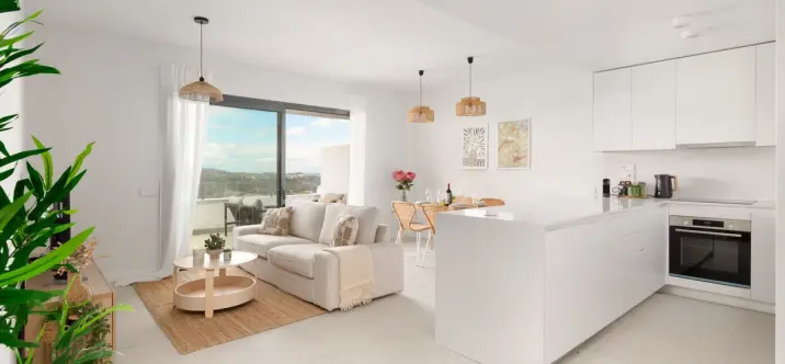 Долгосрочная аренда апартаментов на первом этаже в La Cala de Mijas 1