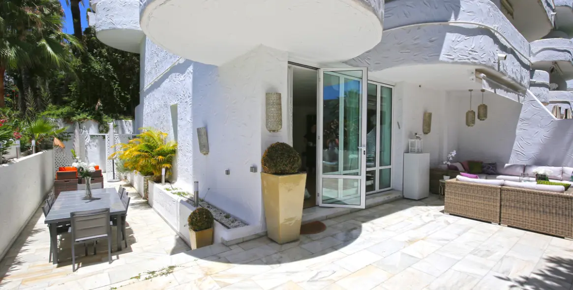 Short-term rent of ground floor apartment in Marbella 14