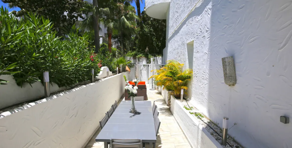 Short-term rent of ground floor apartment in Marbella 15