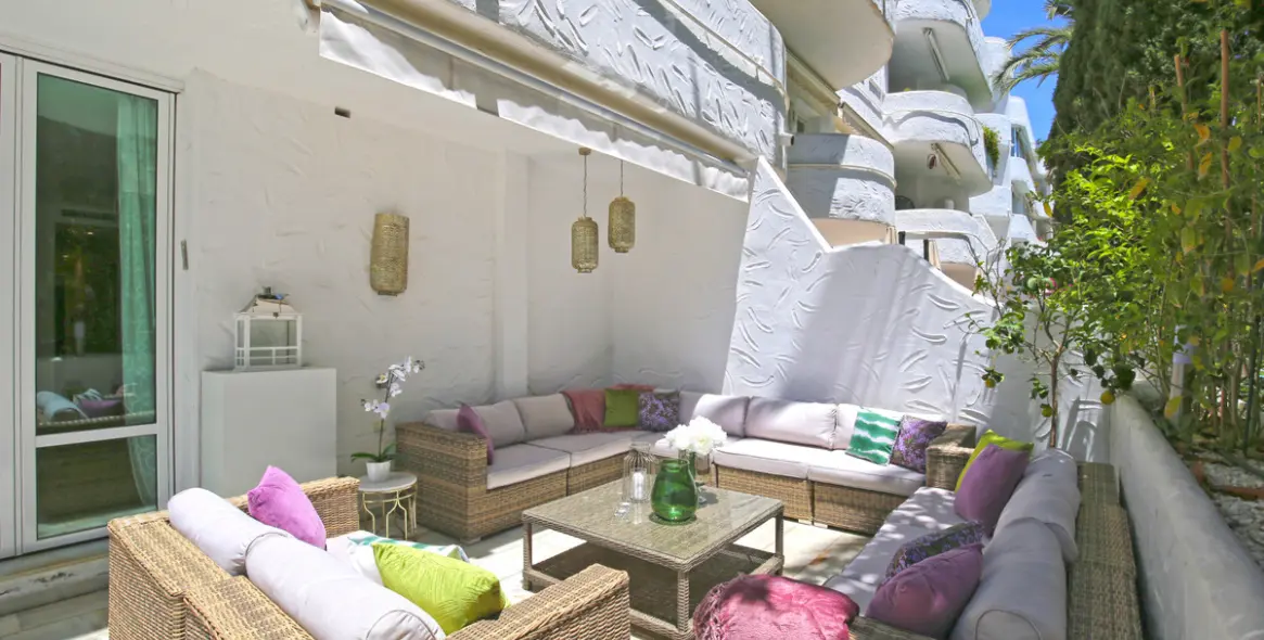 Short-term rent of ground floor apartment in Marbella 16