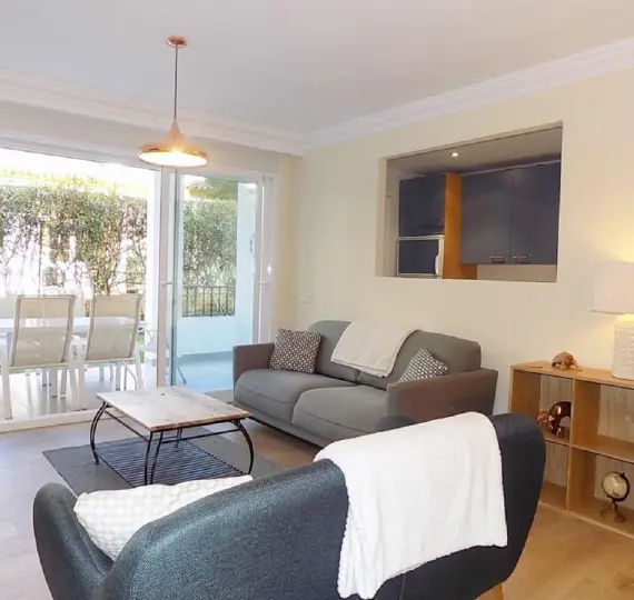 Short-term rent of ground floor apartment in Marbella