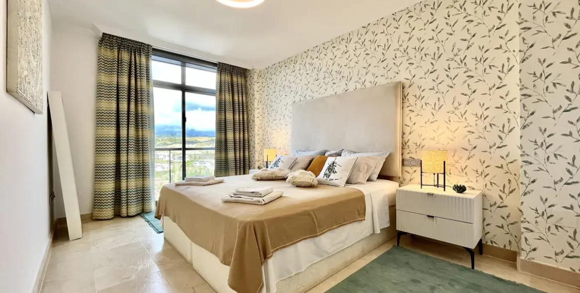 Short-term rent of middle floor apartment in Los Flamingos 4