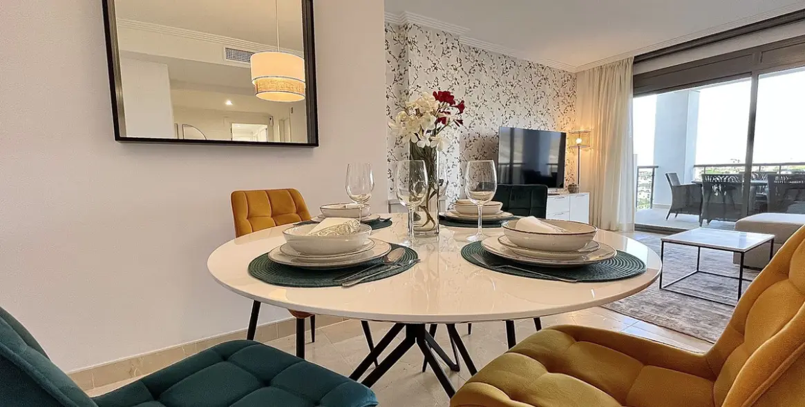 Short-term rent of middle floor apartment in Los Flamingos 13