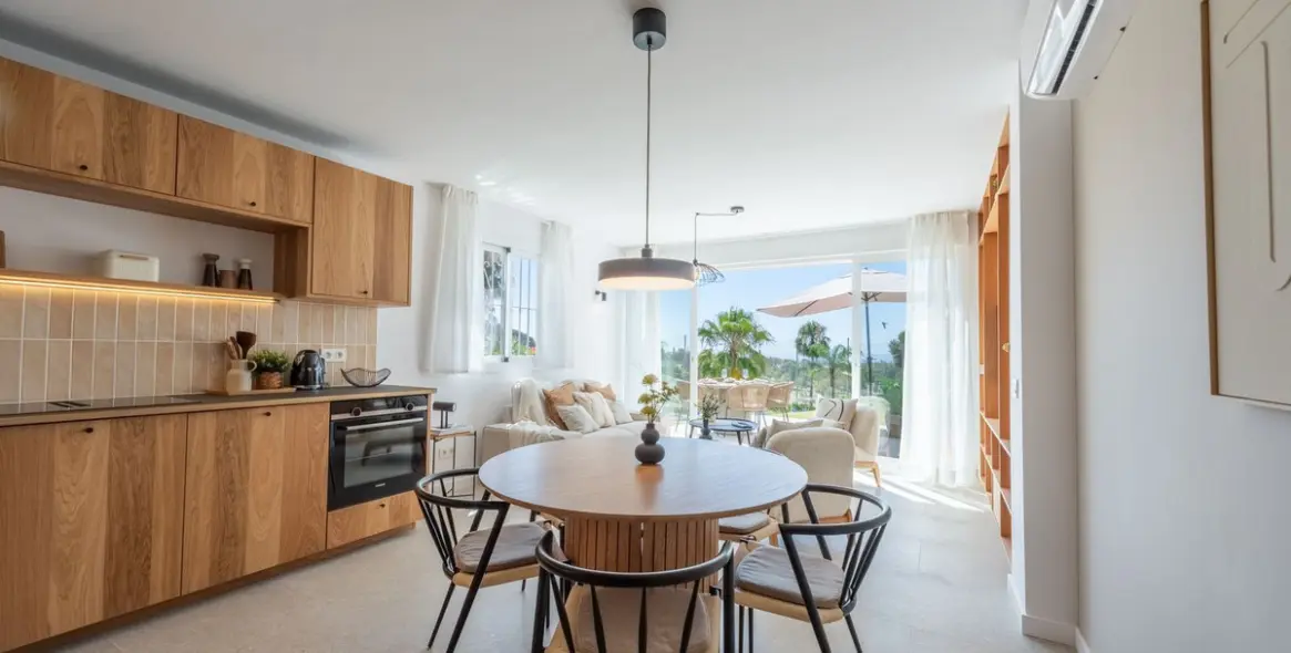 Long-term rent of ground floor apartment in Nueva Andalucía 1