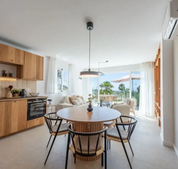 Long-term rent of ground floor apartment in Nueva Andalucía