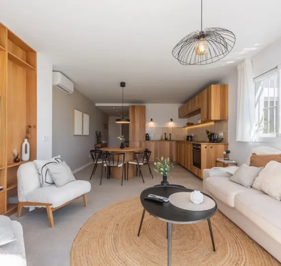 Long-term rent of ground floor apartment in Nueva Andalucía