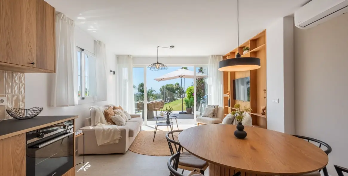 Long-term rent of ground floor apartment in Nueva Andalucía 10