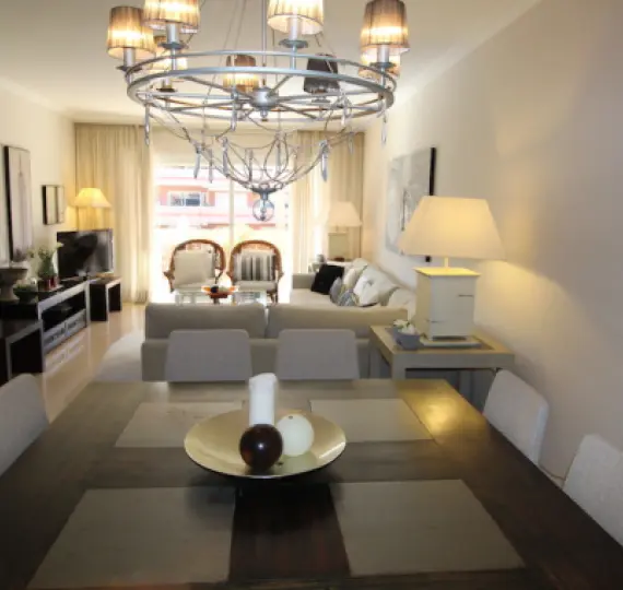 Short-term rent of middle floor apartment in Puerto Banús