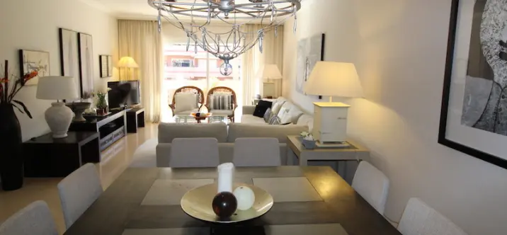 Short-term rent of middle floor apartment in Puerto Banús 1