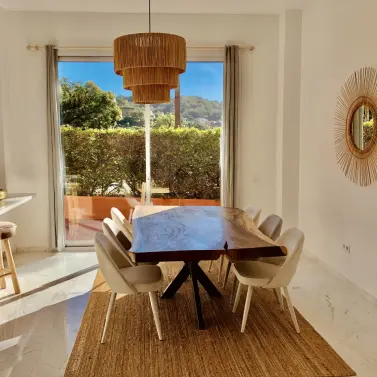 Short-term rent of ground floor apartment in Ojén