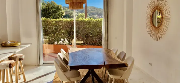 Short-term rent of ground floor apartment in Ojén 3