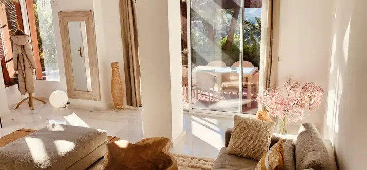 Short-term rent of ground floor apartment in Ojén 4