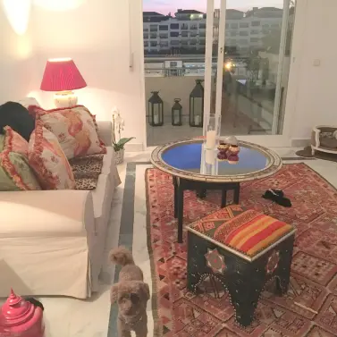 Short-term rent of middle floor apartment in Puerto Banús