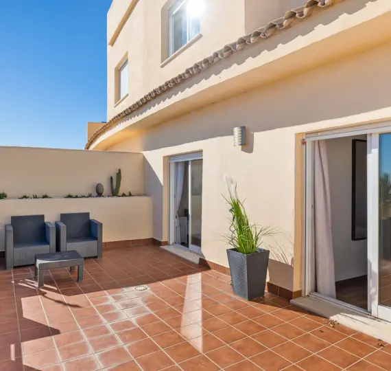 Short-term rent of penthouse in La Cala de Mijas