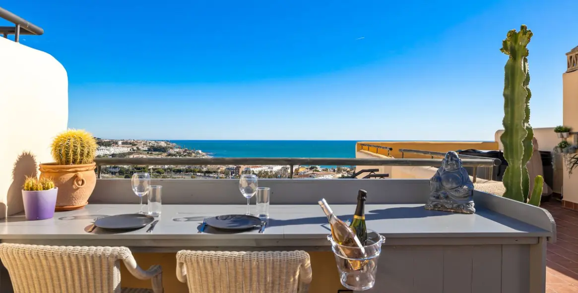 Short-term rent of penthouse in La Cala de Mijas 14