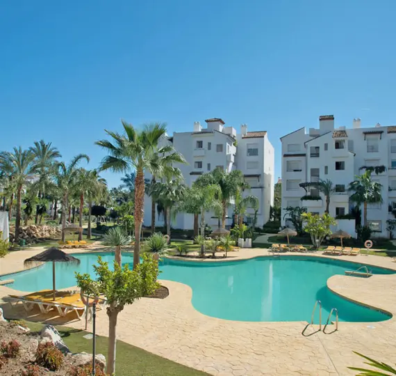 Short-term rent of ground floor apartment in Marbella