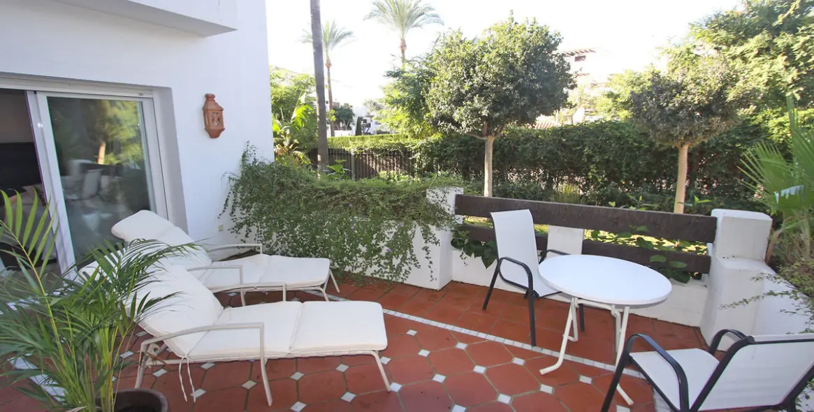Short-term rent of ground floor apartment in Marbella 24