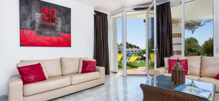 Short-term rent of ground floor apartment in Calahonda 2