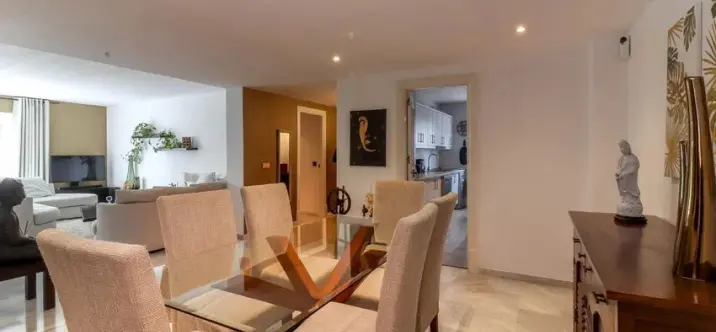 Short-term rent of ground floor apartment in Nueva Andalucía 3