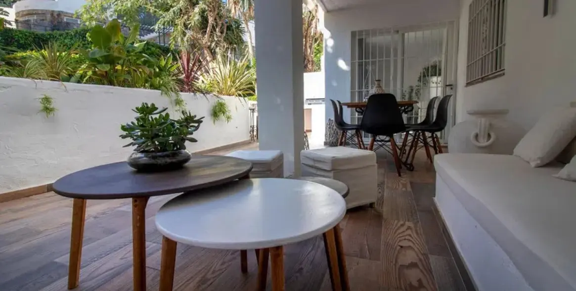 Short-term rent of ground floor apartment in Nueva Andalucía 18