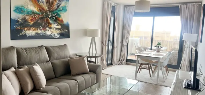 Краткосрочная аренда апартаментов на среднем этаже в La Cala de Mijas 1