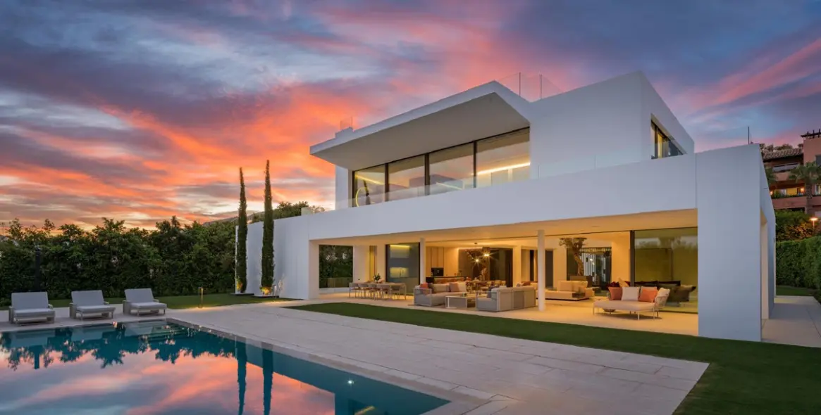 Sale of detached villa in Marbella (district The Golden Mile) 1