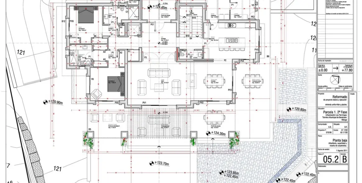 Sale of detached villa in Los Flamingos 52