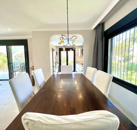 Short-term rent of ground floor apartment in Elviria