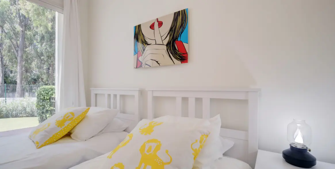 Alquiler a corto plazo de apartamento en planta baja en Estepona 14