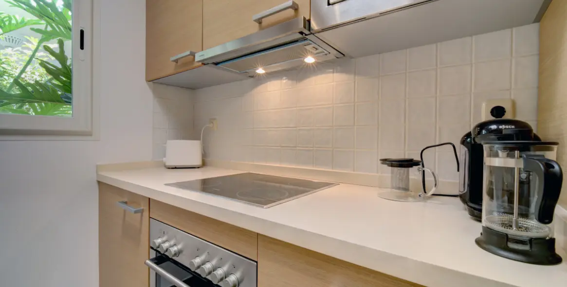 Alquiler a corto plazo de apartamento en planta baja en Estepona 19