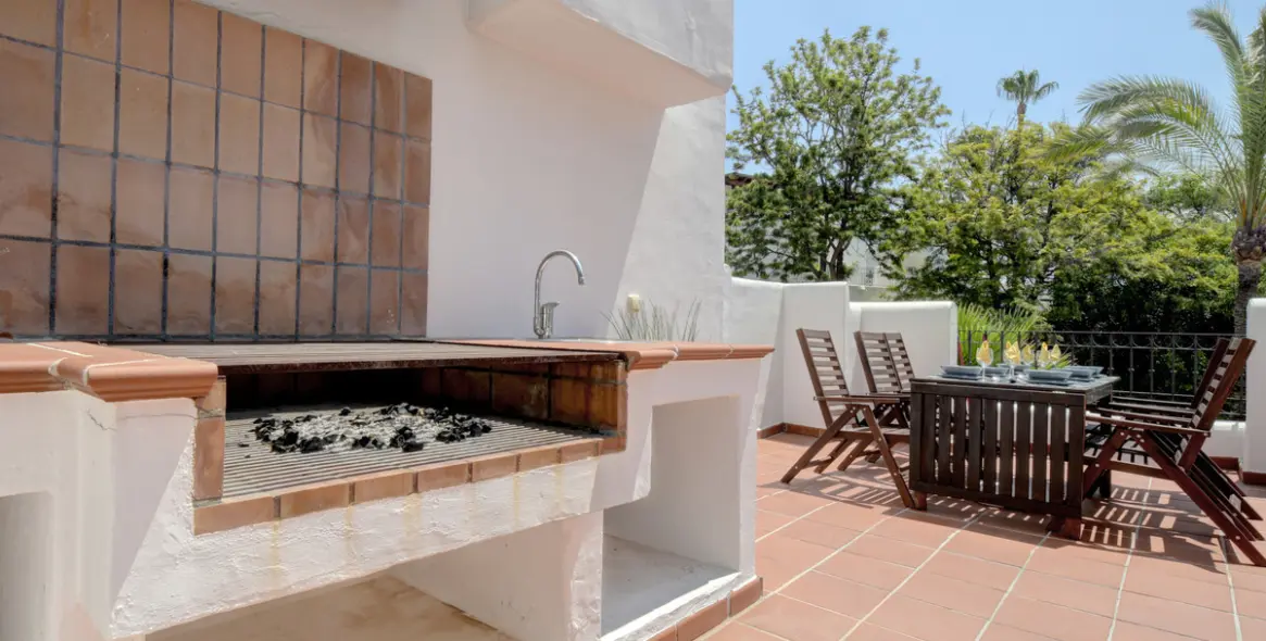 Short-term rent of ground floor apartment in Estepona 22