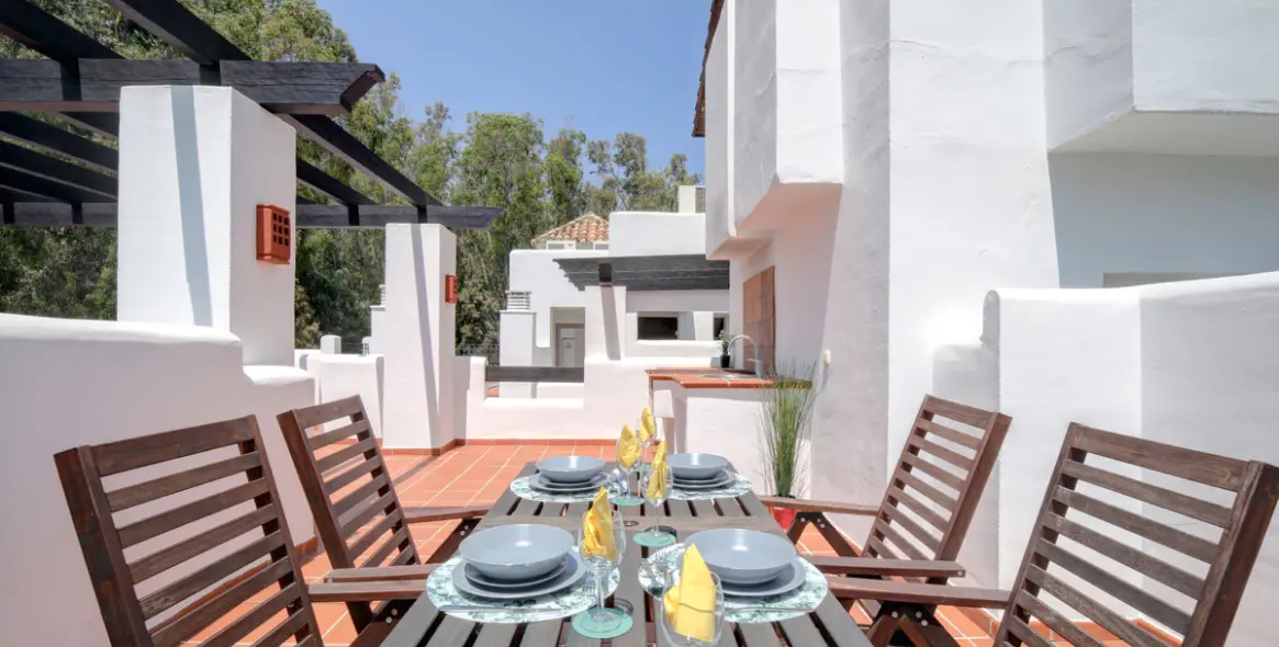 Short-term rent of ground floor apartment in Estepona 23