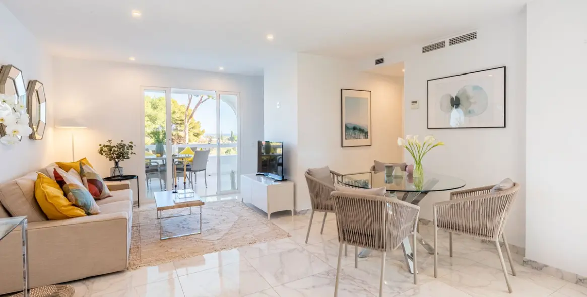 Short-term rent of ground floor apartment in Nueva Andalucía 1