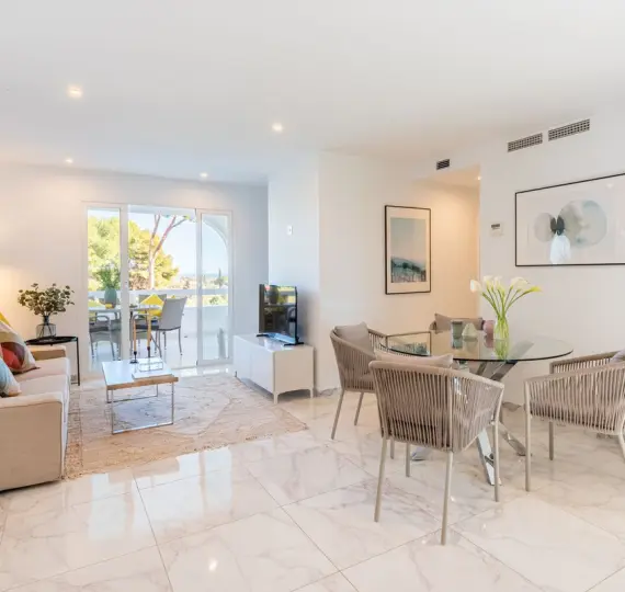 Short-term rent of ground floor apartment in Nueva Andalucía