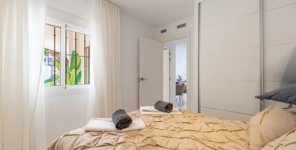 Short-term rent of ground floor apartment in Nueva Andalucía 3