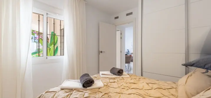 Short-term rent of ground floor apartment in Nueva Andalucía 2