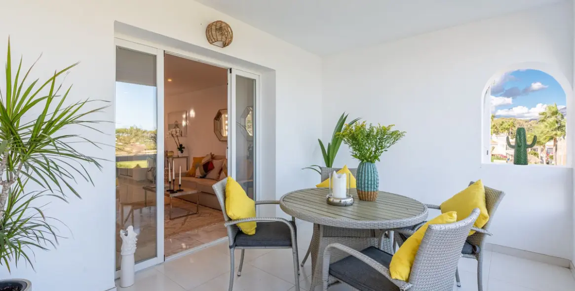 Short-term rent of ground floor apartment in Nueva Andalucía 8