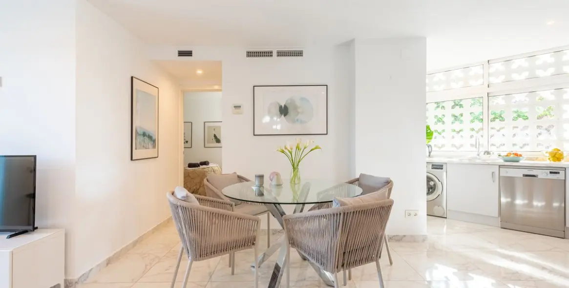 Short-term rent of ground floor apartment in Nueva Andalucía 13