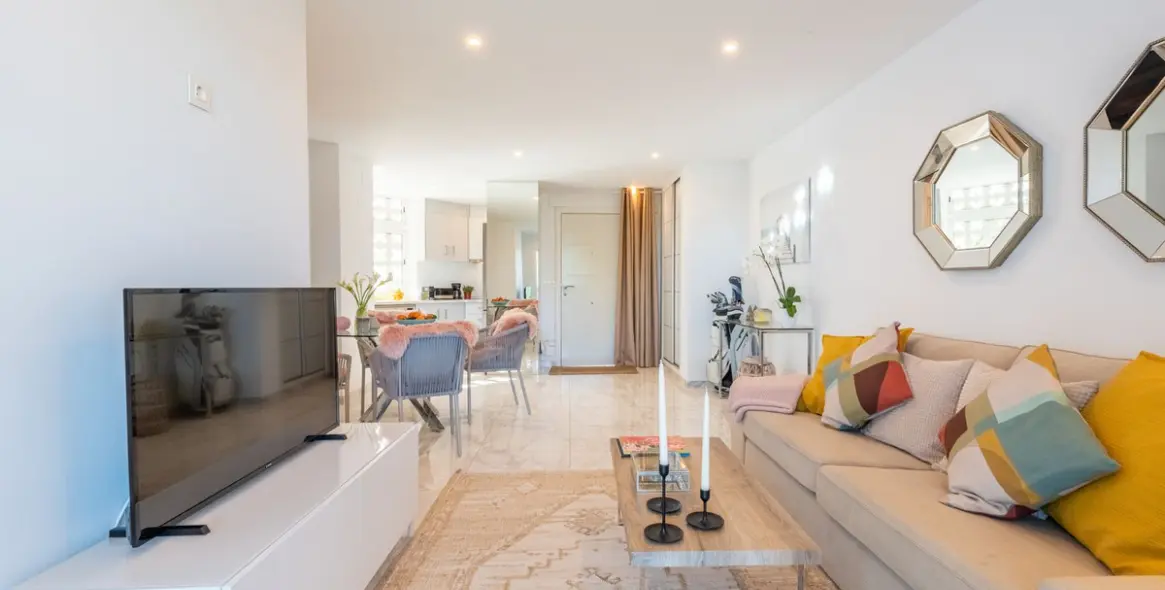 Short-term rent of ground floor apartment in Nueva Andalucía 17