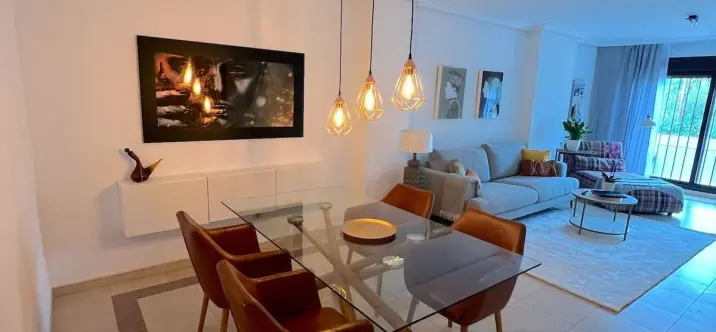 Short-term rent of ground floor apartment in Nueva Andalucía 2