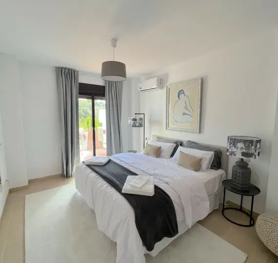 Short-term rent of ground floor apartment in Nueva Andalucía