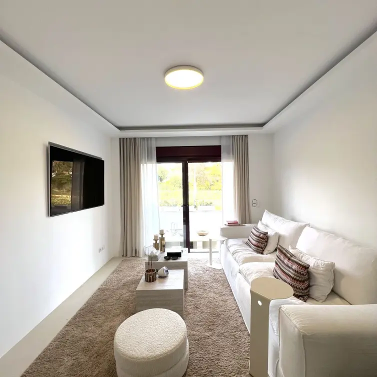 Long-term rent of ground floor apartment in Nueva Andalucía