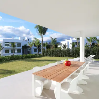 Alquiler a corto plazo de apartamento en planta baja en Benahavís