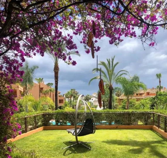 Short-term rent of ground floor apartment in Marbella