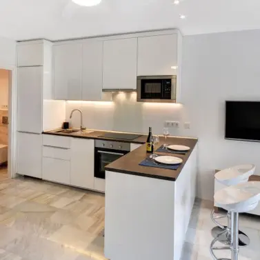 Alquiler a corto plazo de apartamento en planta baja en Calahonda