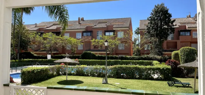 Short-term rent of ground floor apartment in Puerto Banús 3