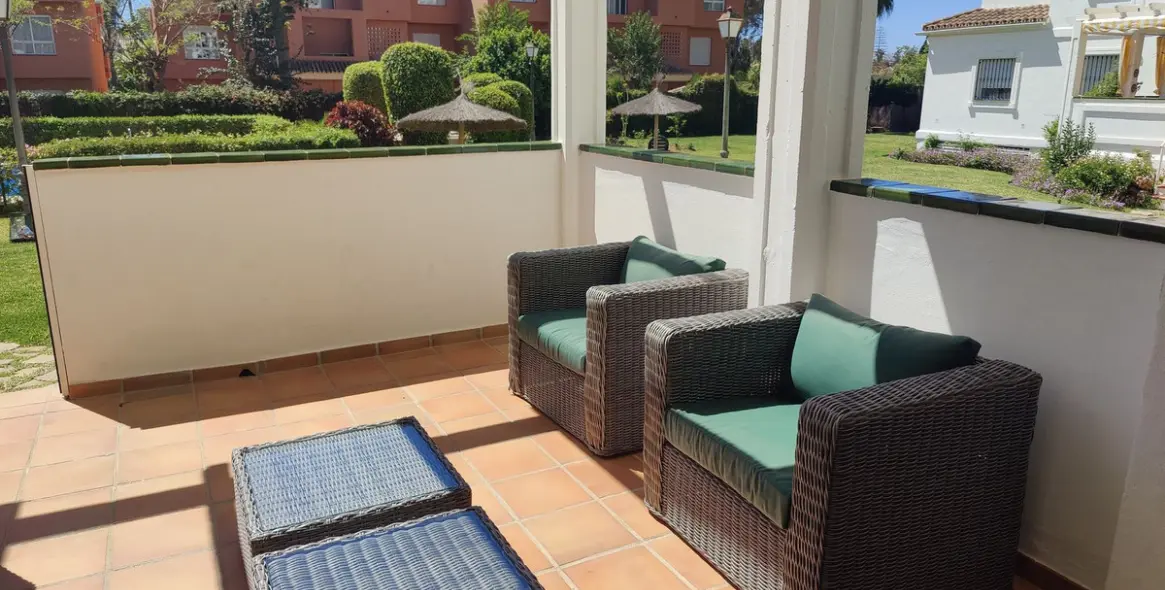 Short-term rent of ground floor apartment in Puerto Banús 6