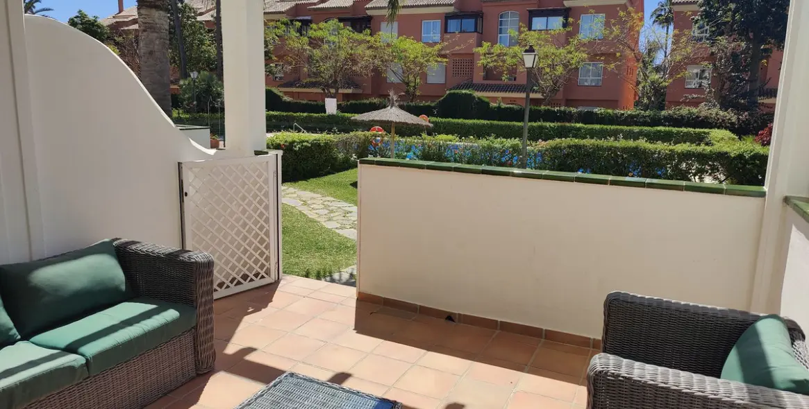 Short-term rent of ground floor apartment in Puerto Banús 7