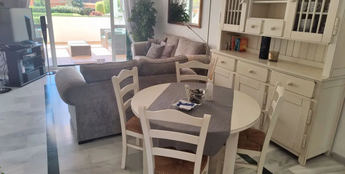 Short-term rent of ground floor apartment in Puerto Banús 8