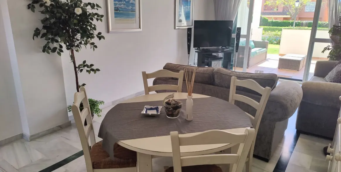 Short-term rent of ground floor apartment in Puerto Banús 9